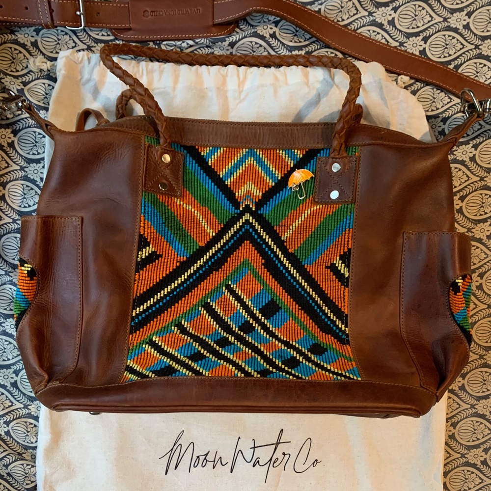 Moon Water Co. Convertible Huipil Day Bag